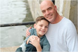 Dinapoli Family, family session, Fowler Studios, father and son