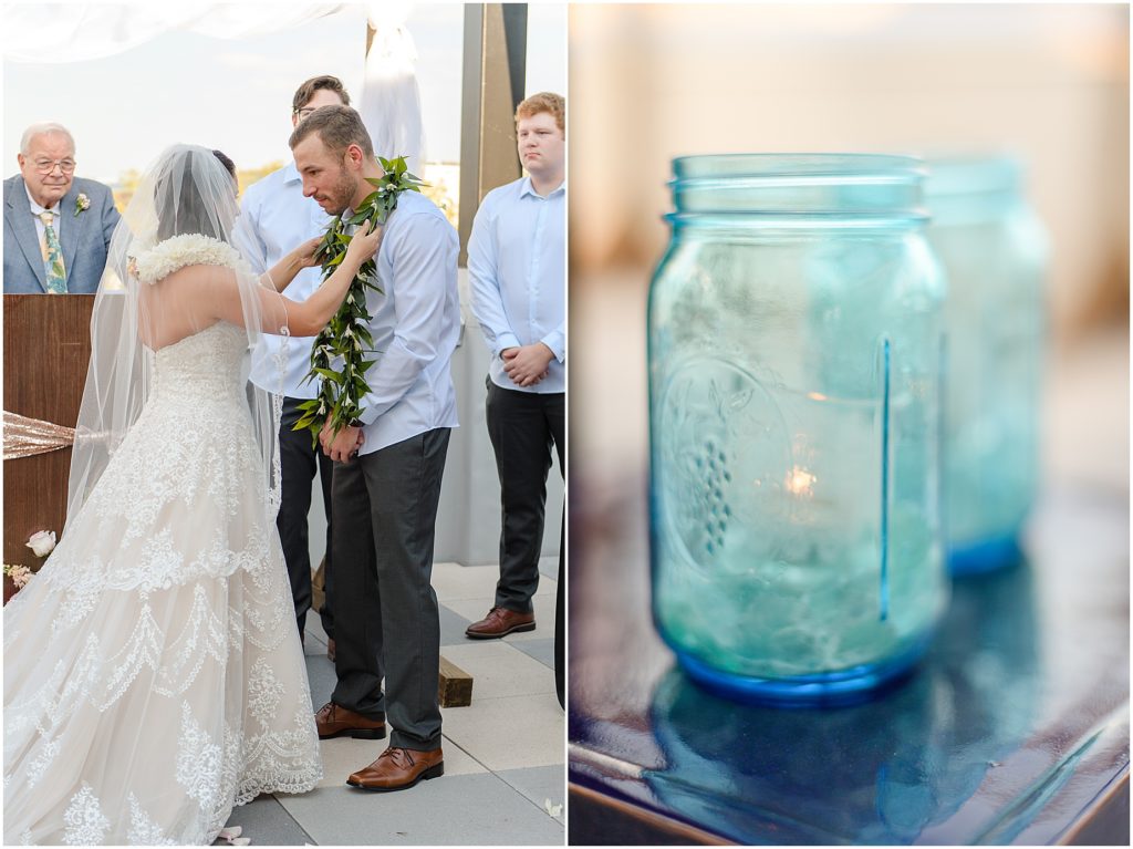 Susan + Matt, Hampton Rooftop Wedding, Fowler Studios, rooftop ceremony