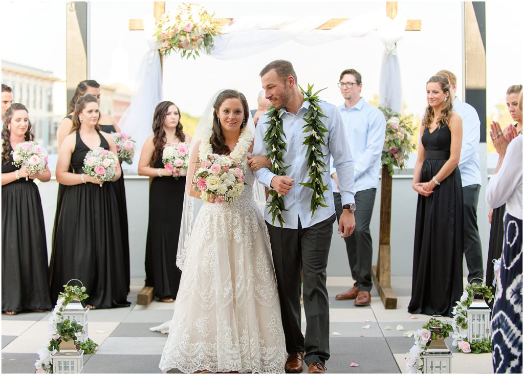 Susan + Matt, Hampton Rooftop Wedding, Fowler Studios, rooftop ceremony